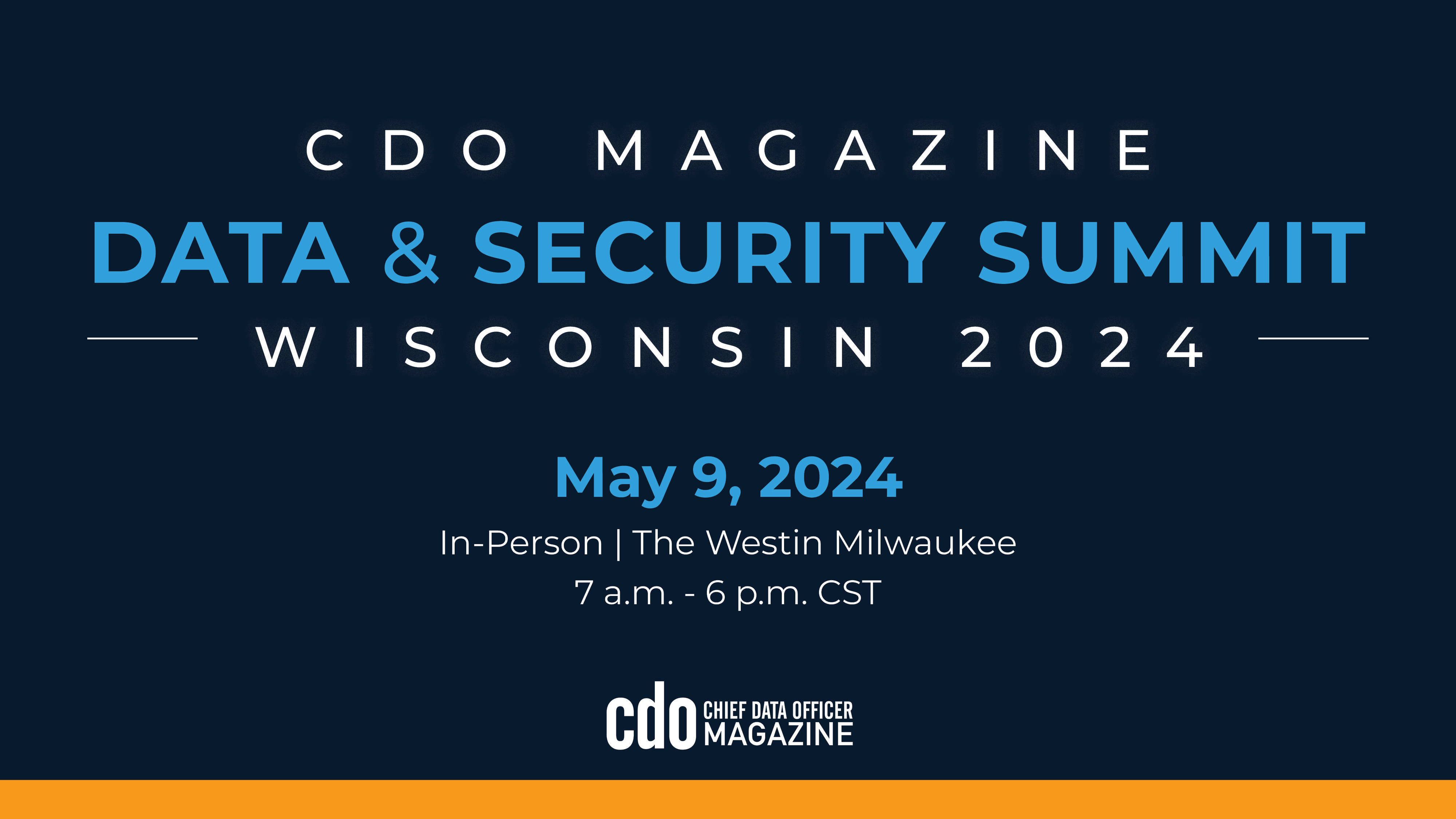CDO Magazine Data _ Security Summit - Wisconsin