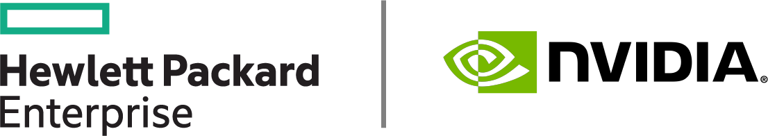 Logo HPE & NVIDIA